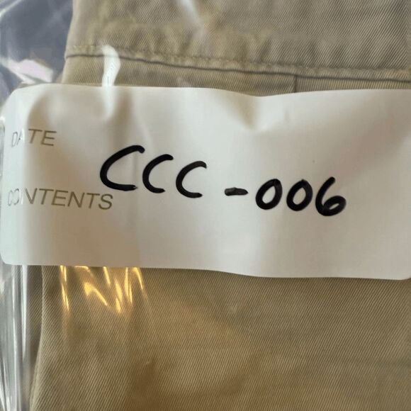 AG Adriano Goldschmied Womens Distressed Ex-Boyfriend Khaki Crop Pants Tan Sz 25 - Picture 11 of 11